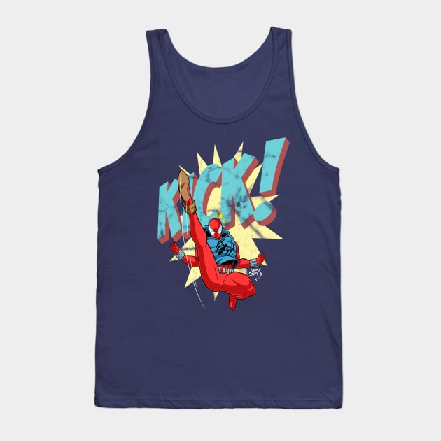 High Kick Tank Top by artoflucas